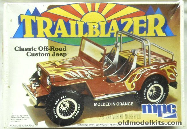 MPC 1/25 Jeep Trailblazer, 1-0852 plastic model kit